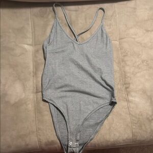 Forever 21 striped bodysuit